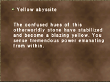 Yellow Abyssite