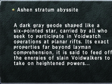 Ashen Stratum Abyssite