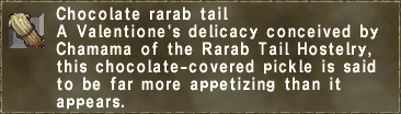 Chocolate Rarab Tail