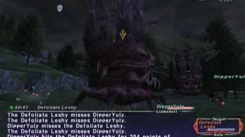 FFXI_NM_Saga_202_Defoliate_Leshy_vs_BST_Rare_Spawn_Full_Battle