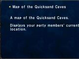 Map of the Quicksand Caves