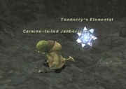 Carmine-tailed Janberry