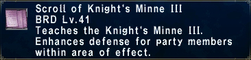 Knight's Minne III