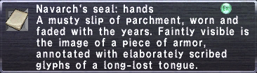 Navarch's Seal: Hands