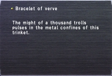 Bracelet of verve