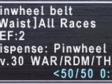 Pinwheel Belt