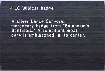 LC Wildcat Badge