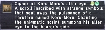 Cipher Koru Moru