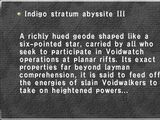 Indigo Stratum Abyssite III