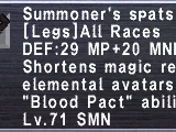Summoner's Spats