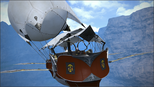 ffxiv airship travel