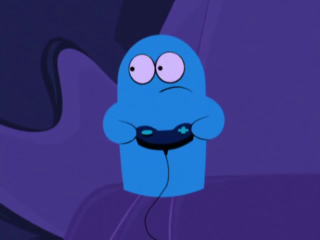 Bloo looks at the new guy.png