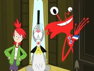 To make sure Mac and Bloo don't cause anymore trouble like they did last Saturday...