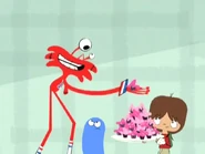 "Here, have a cupcake."