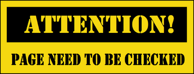 Caution