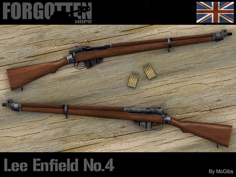 Lee Enfield No.4 Mk 1, Forgotten Hope Secret Weapon Wiki