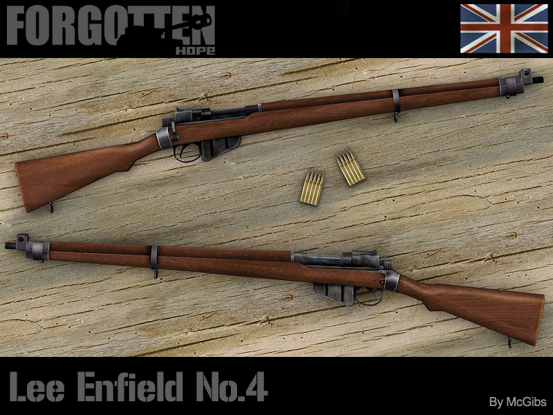 Lee Enfield No 4 Mk 1, .303 British Bolt Action