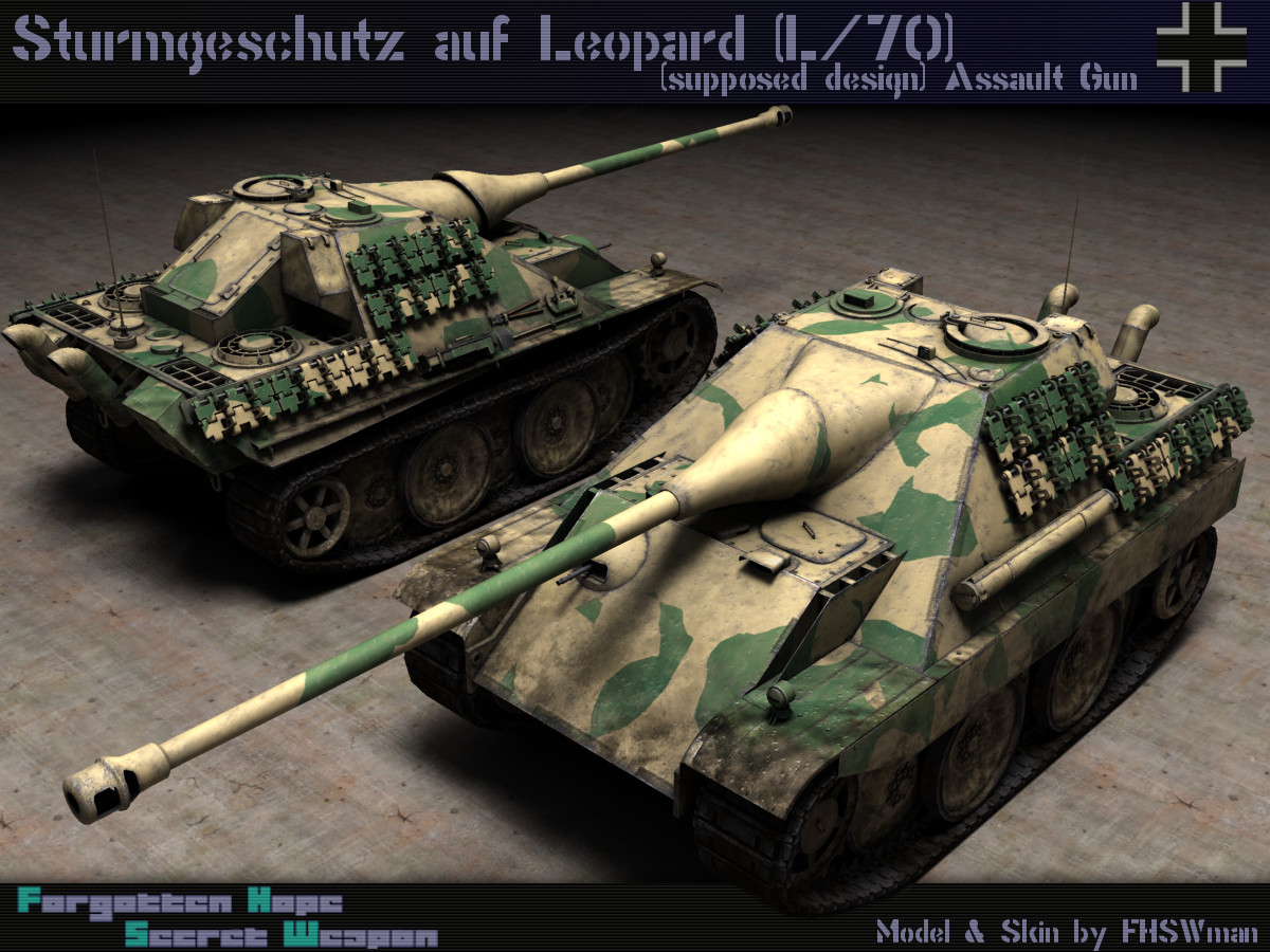 Sturmgeschütz auf Leopard (L/70) | Forgotten Hope Secret