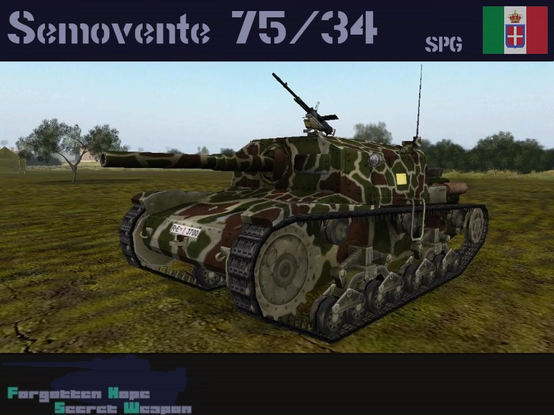 Semovente 75 34 Forgotten Hope Secret Weapon Wiki Fandom