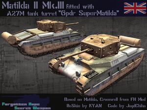 Matilda Ii Forgotten Hope Secret Weapon Wiki Fandom Matilda Ii Forgotten Hope Secret Weapon Wiki Fandom