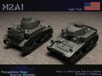 M2A1 Light Tank