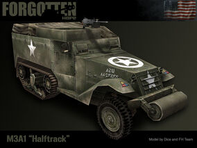 コンバットチョロQ U.S. M3A1 HALF TRUCK