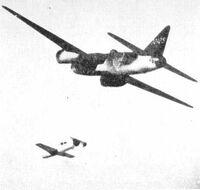 G4M Type 1 Attack Bomber Betty launching Baka G4M-10
