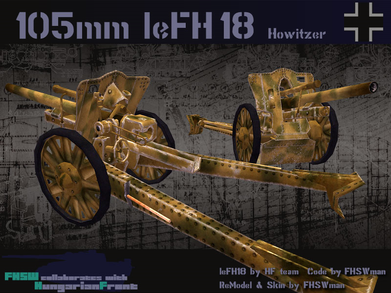 10 5 Cm Leichte Feldhaubitze 18 Forgotten Hope Secret Weapon Wiki Fandom