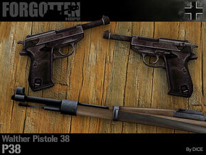 Walther P38 | Forgotten Hope Secret Weapon Wiki | Fandom