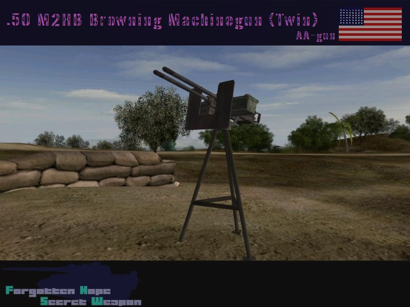 50 M2HB Browning | Forgotten Hope Secret Weapon Wiki | Fandom