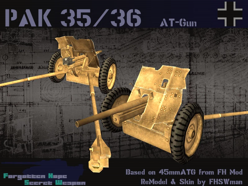 3.7 cm Pak 36 | Forgotten Hope Secret Weapon Wiki | Fandom