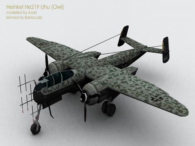 航空機・ヘリコプター APF0025 War Master Heinkel He219A-7 UHU 航空機・ヘリコプター APF0025 War Master Heinkel He219A-7 UHU