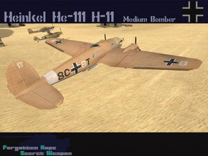 Heinkel He 111 | Forgotten Hope Secret Weapon Wiki | Fandom