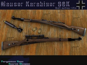 Mauser 98K | Forgotten Hope Secret Weapon Wiki | Fandom