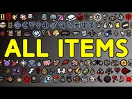 Isaac usando todos los ítems de Repentance