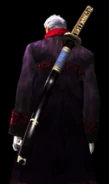 Traje de Sparda visto en Devil May Cry 1