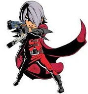 Dante visto en Viewtiful Joe