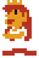 PPeach3.png (969 bytes) Sprite de Peach de Super Mario Bros.