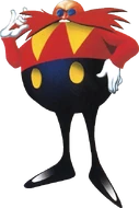 Arte del Dr. Eggman de Sonic Labyrinth