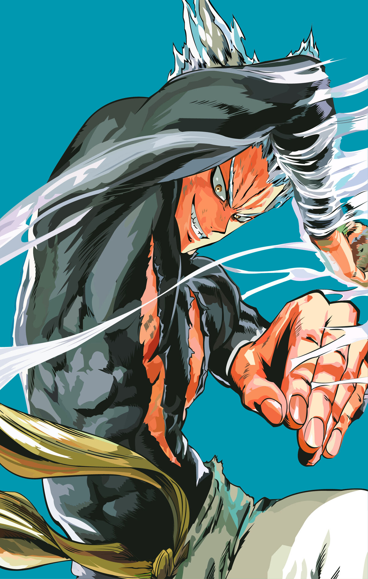 Gxthebatman - Manga color - Cosmic Awakened Garou - God Mode ch