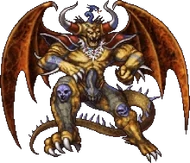 Sprite de Garland en combate