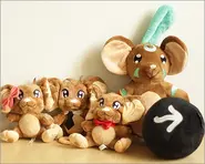 Peluches oficiales de los ratones y el chaman
