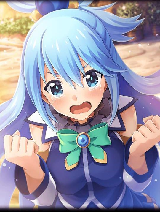 Aqua es el personaje más popular de Konosuba