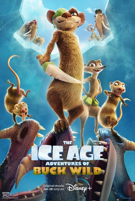 Poster de The Ice Age: The Adventures of Buck Wild