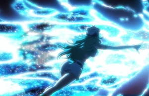 Candice usando The Thunderbolt