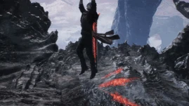 Dante utilizando Sky Star junto a Reactor