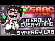 Isaac usando todos los ítems de Rebirth, Afterbirth y Afterbirth+