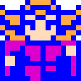 Sprite de Garland de la versión de NES