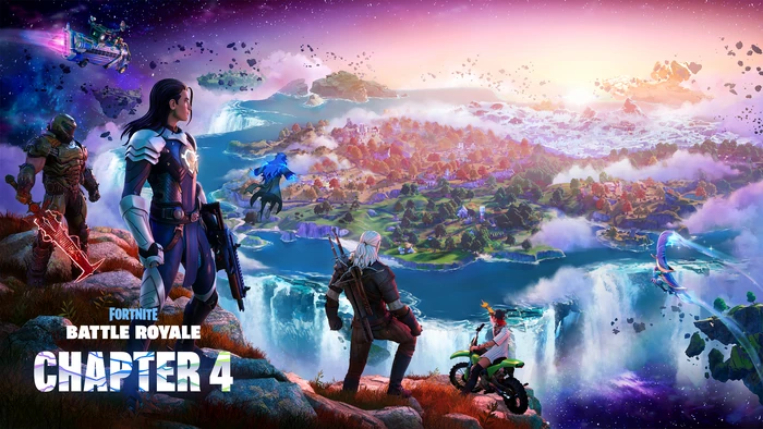 Chapter 4 Season 1 - Keyart - Fortnite