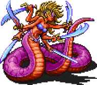 Sprite de Marilith de la versión de GBA